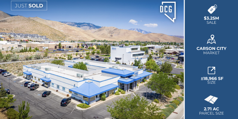 DCG Represents Seller in 18,966 SF Office Building in Carson City